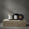 Balsam fir pine wood masculine woodsy scented candle autumn moon candle
