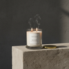 Balsam fir pine woodsy masculine scent Christmas holiday scented candle autumn moon candle