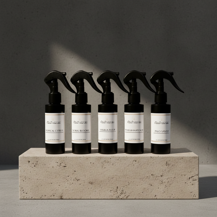 citrus volcano vanilla sandalwood palo santo pomegranate floral 2x concentrated room spray