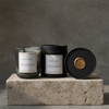 Pomegranate Noir lavender jasmine wood scented candle autumn moon candle