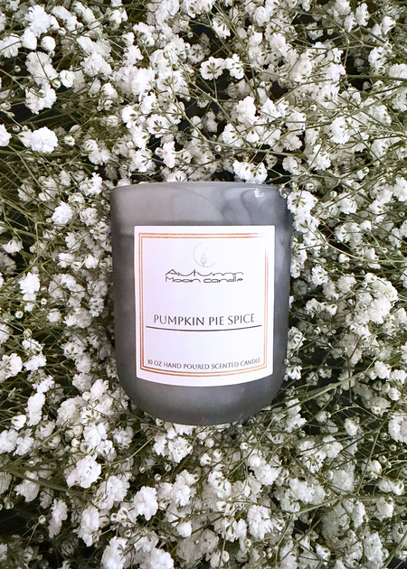 Autumn Moon Candle 10 oz Pumpkin Pie Spice candle