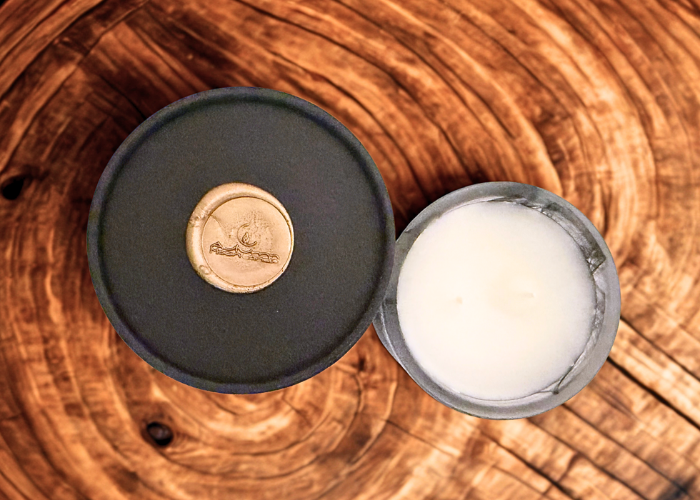 Autumn Moon Candle 10 oz candle with box and wax seal